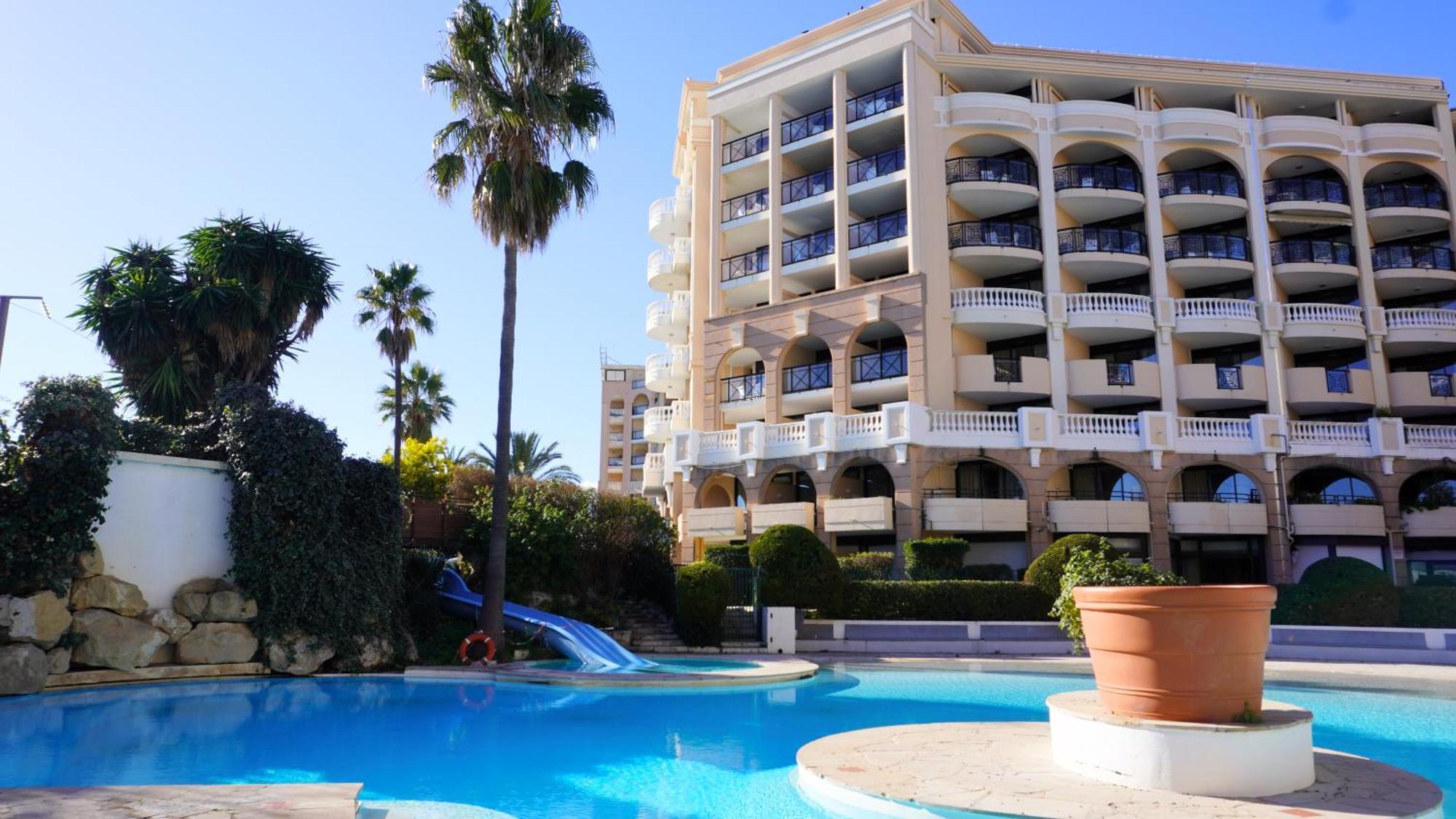 Appartement 556, Vue Mer Et Piscine By Palmazur Vacances Cannes Buitenkant foto