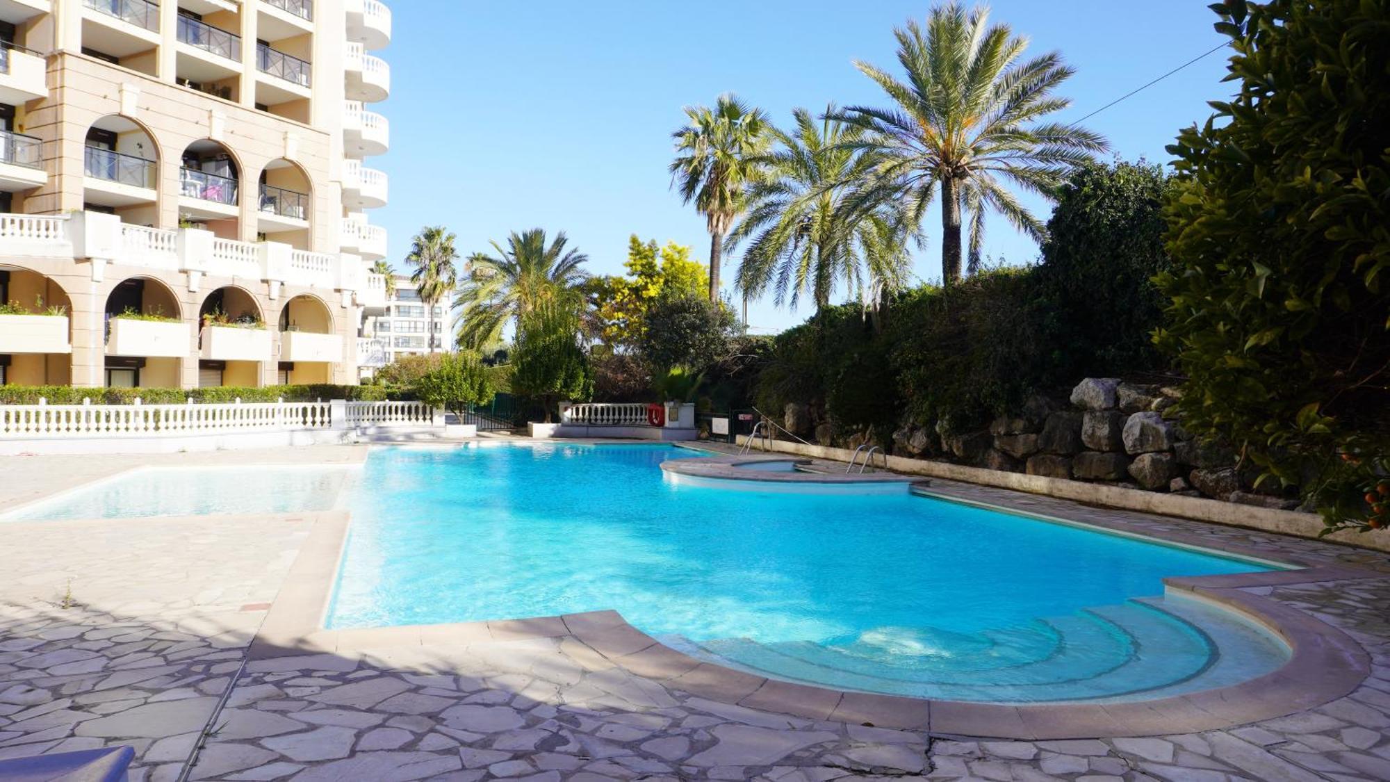 Appartement 556, Vue Mer Et Piscine By Palmazur Vacances Cannes Buitenkant foto