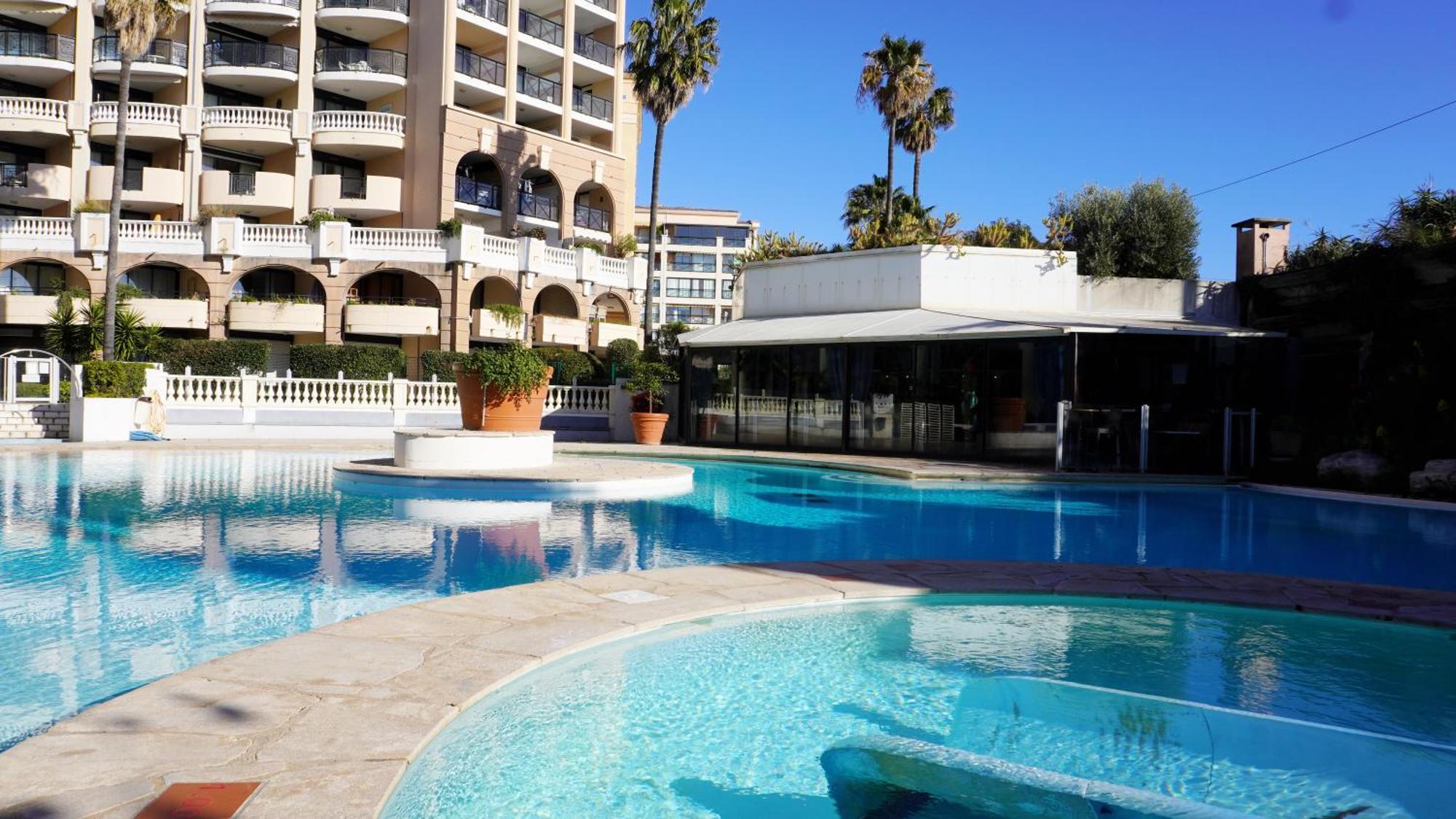 Appartement 556, Vue Mer Et Piscine By Palmazur Vacances Cannes Buitenkant foto