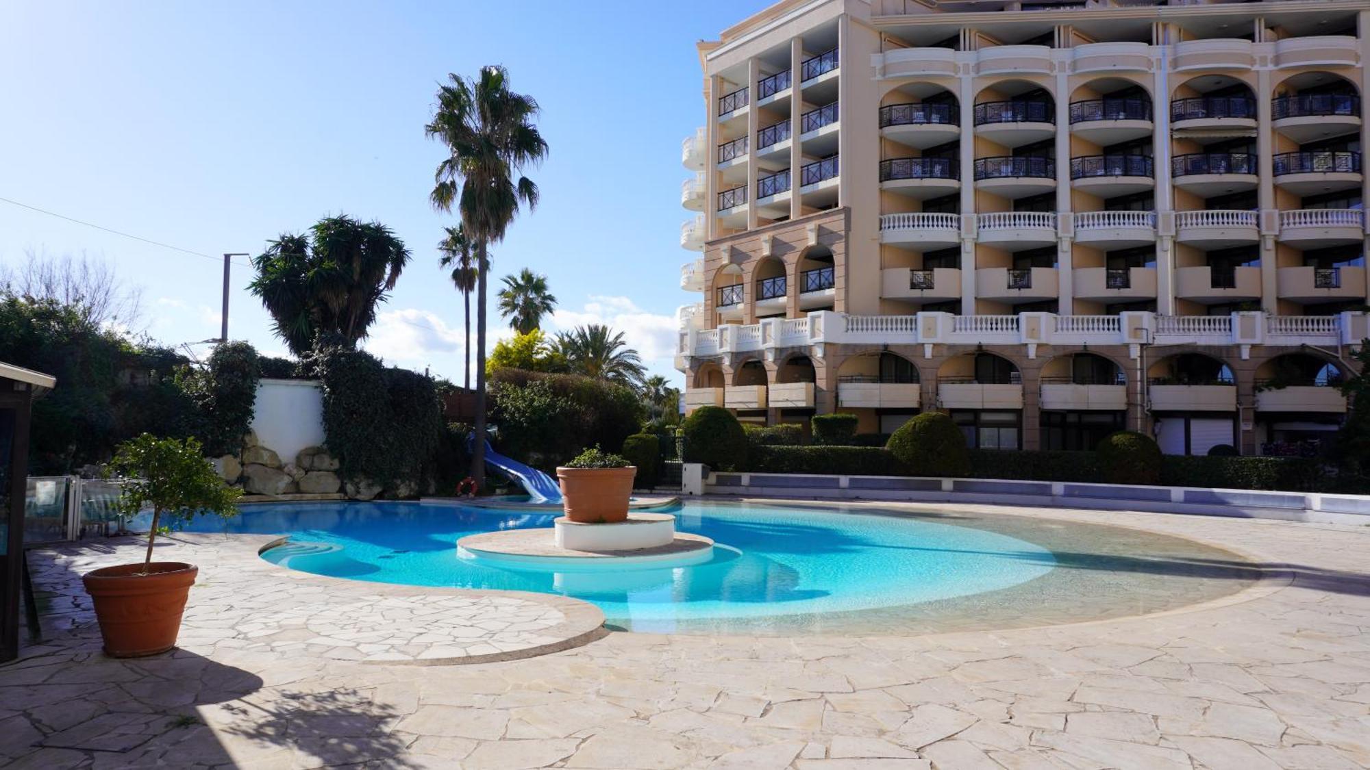 Appartement 556, Vue Mer Et Piscine By Palmazur Vacances Cannes Buitenkant foto
