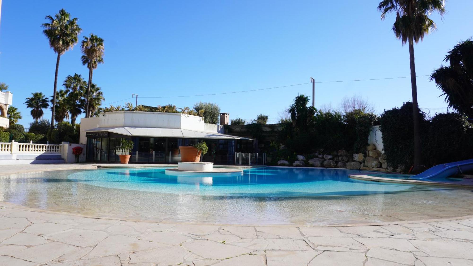 Appartement 556, Vue Mer Et Piscine By Palmazur Vacances Cannes Buitenkant foto