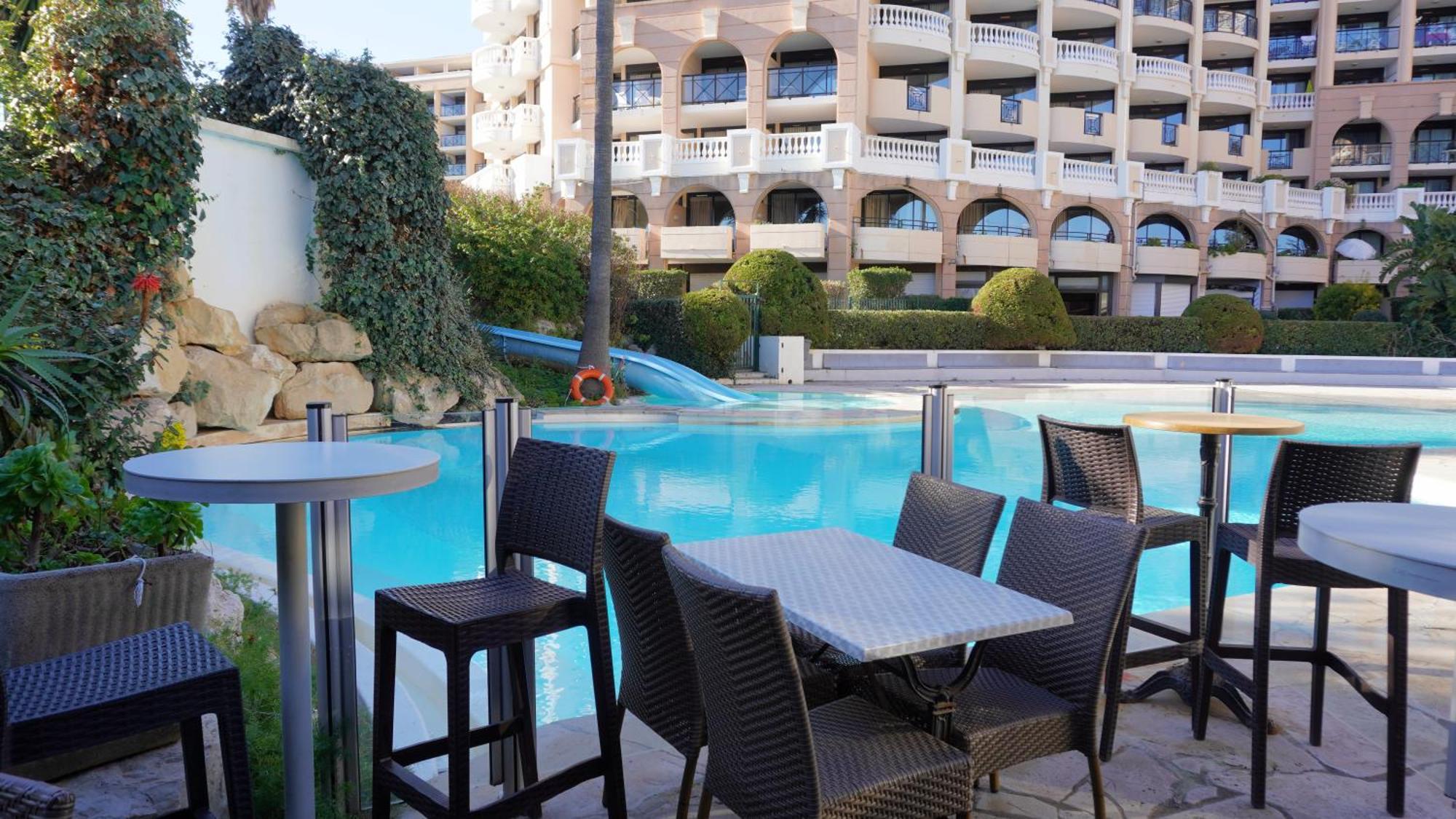 Appartement 556, Vue Mer Et Piscine By Palmazur Vacances Cannes Buitenkant foto